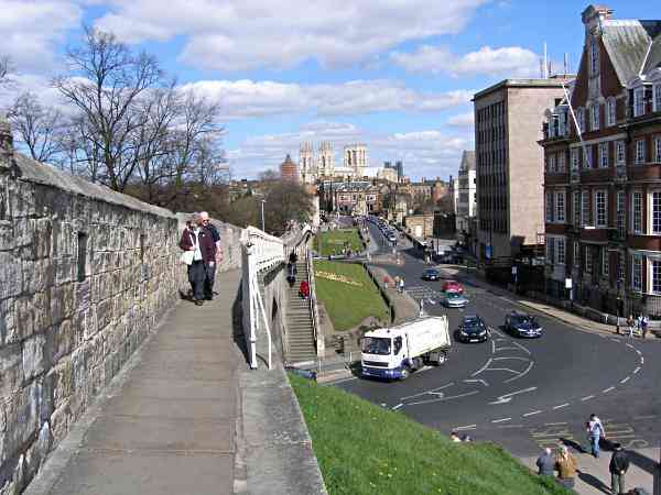 Looking towards Baker Tower.