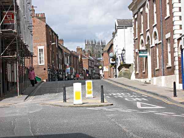 Looking towards Foss Bridge and Fossgate.