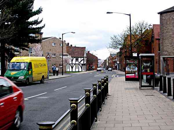 Looking towards Foss Bridge and Fossgate.