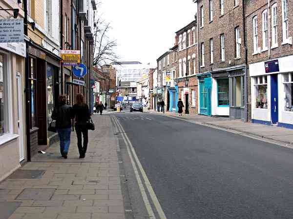 Looking towards Foss Bridge and Fossgate.