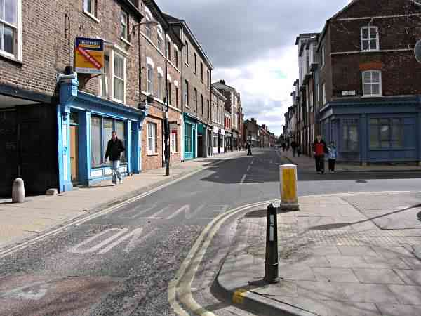 Looking at Walmgate Bar.