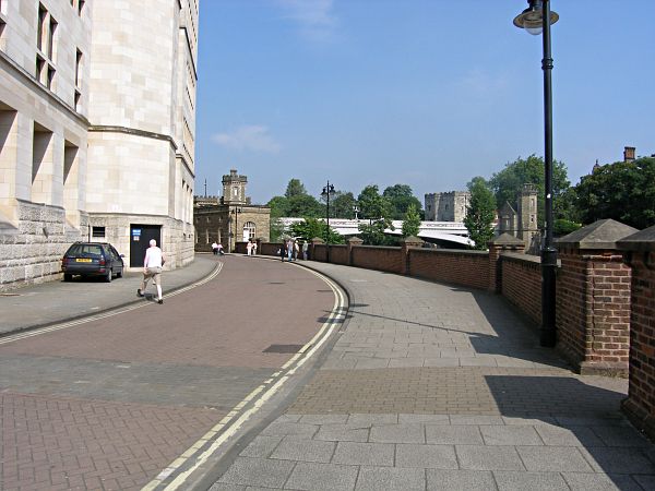 Looking towards Lendal Bridge.